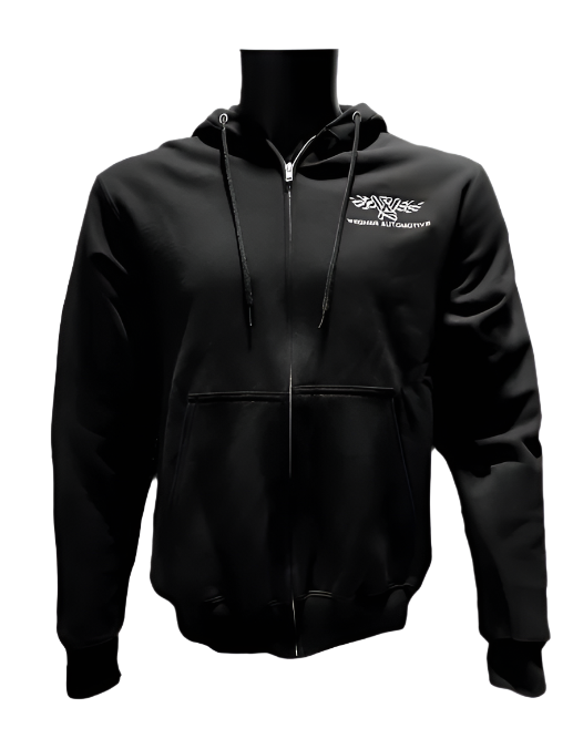 Zip-Up Hooded Sweatshirt