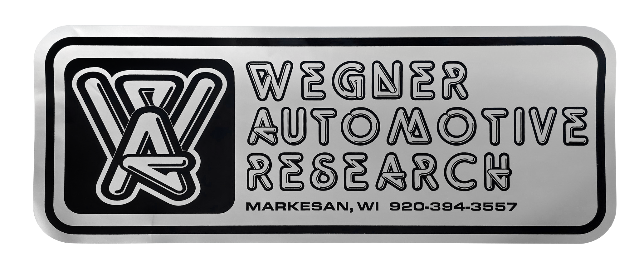 Vintage Wegner Decal