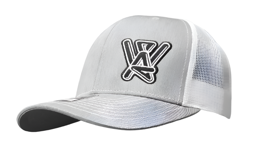 Light Gray/White Snapback Hat