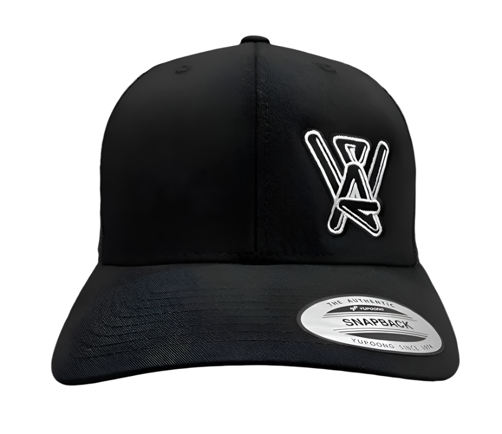 Black Snapback Hat